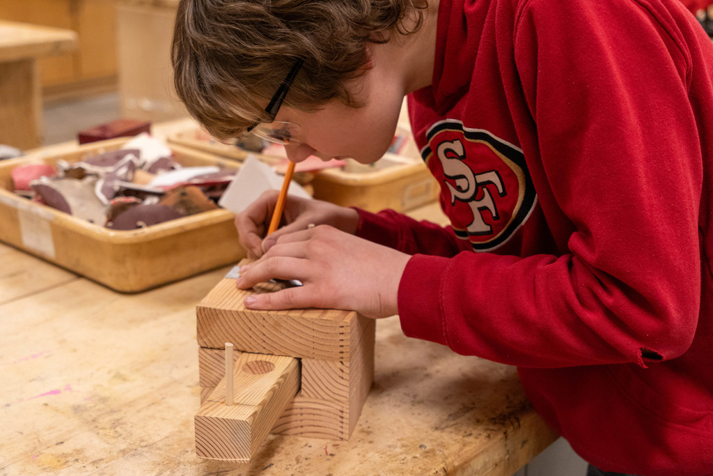 Ottawa Middle School Woods Class