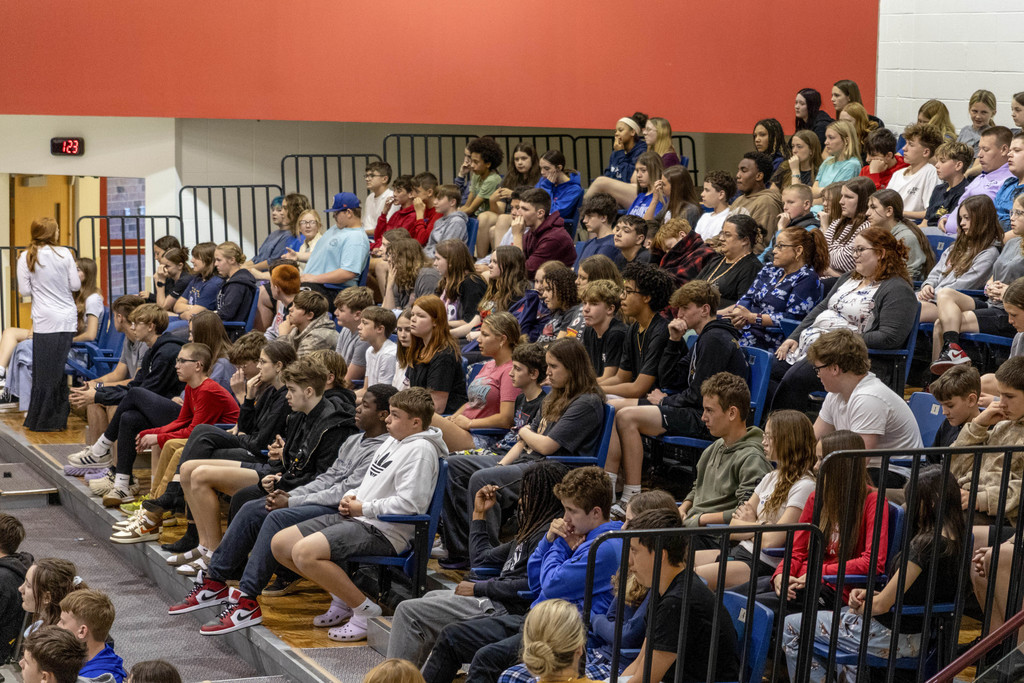 Ottawa Middle School Native American Assembly