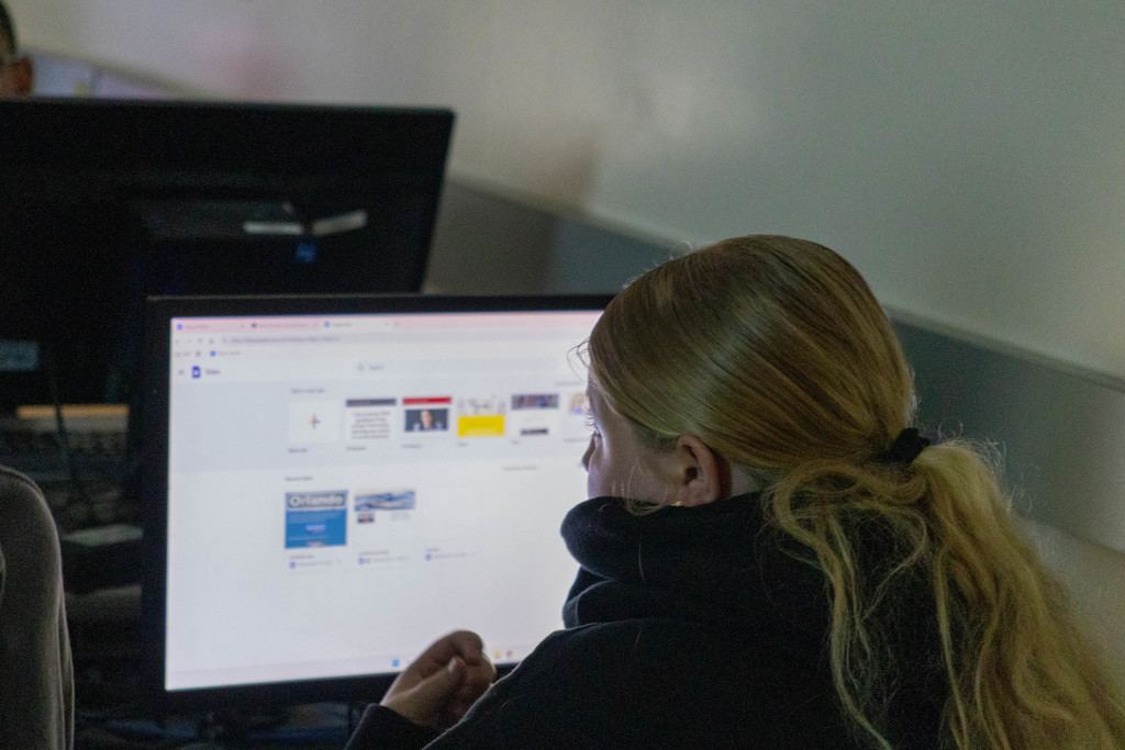 Ottawa Middle School Technology class