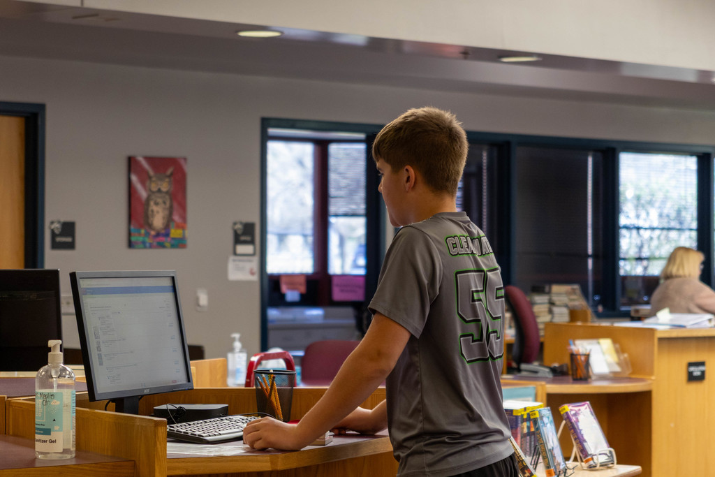 Ottawa Middle School Library