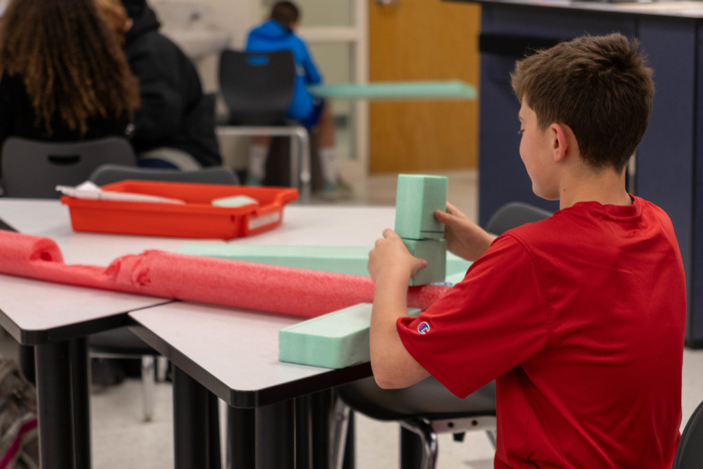 Ottawa Middle School Aviation Class