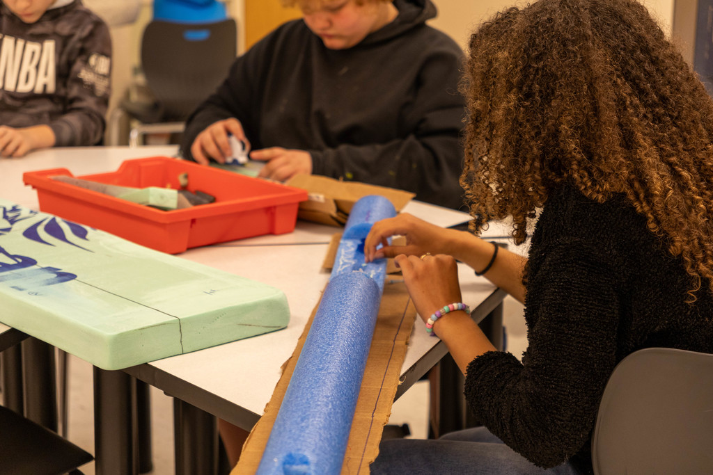Ottawa Middle School Aviation Class
