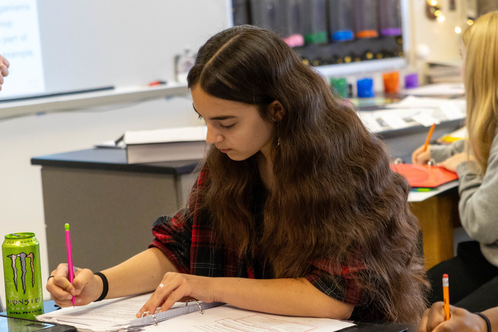 Ottawa Middle School Science Class