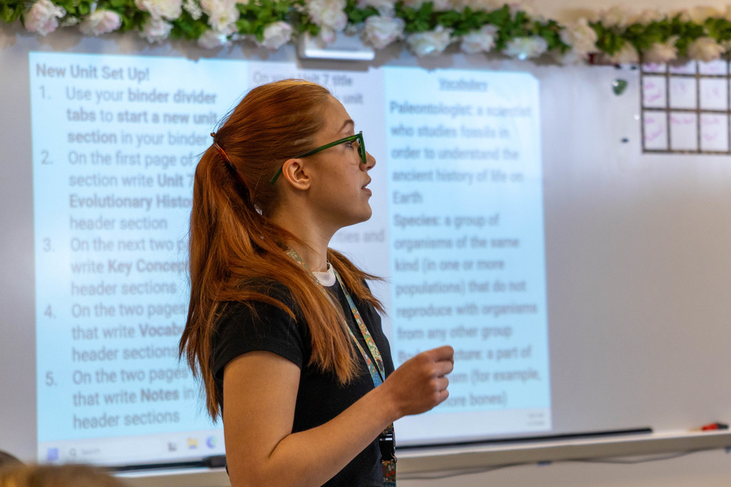 Ottawa Middle School Science Class