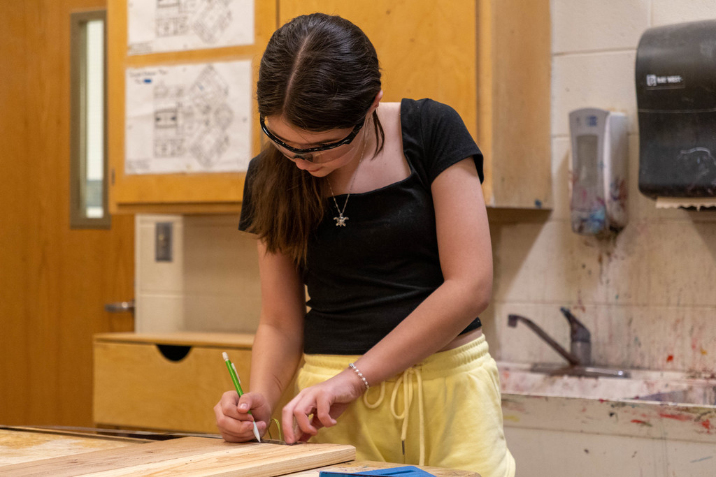 Ottawa Middle School Woods Class