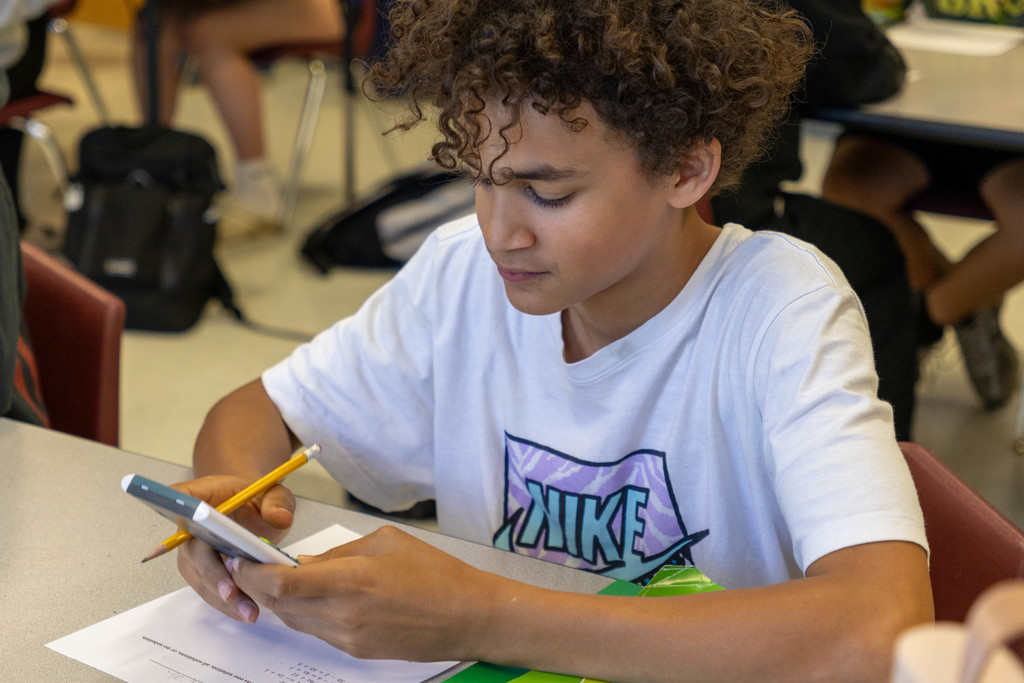 Ottawa Middle School Math Class