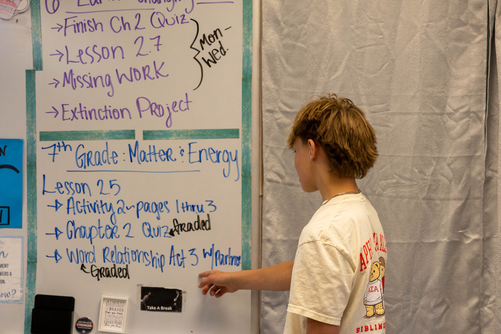 Ottawa Middle School Science Class 