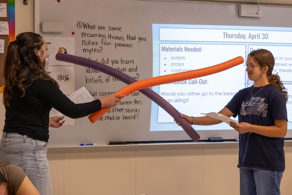 Ottawa Middle School English Class