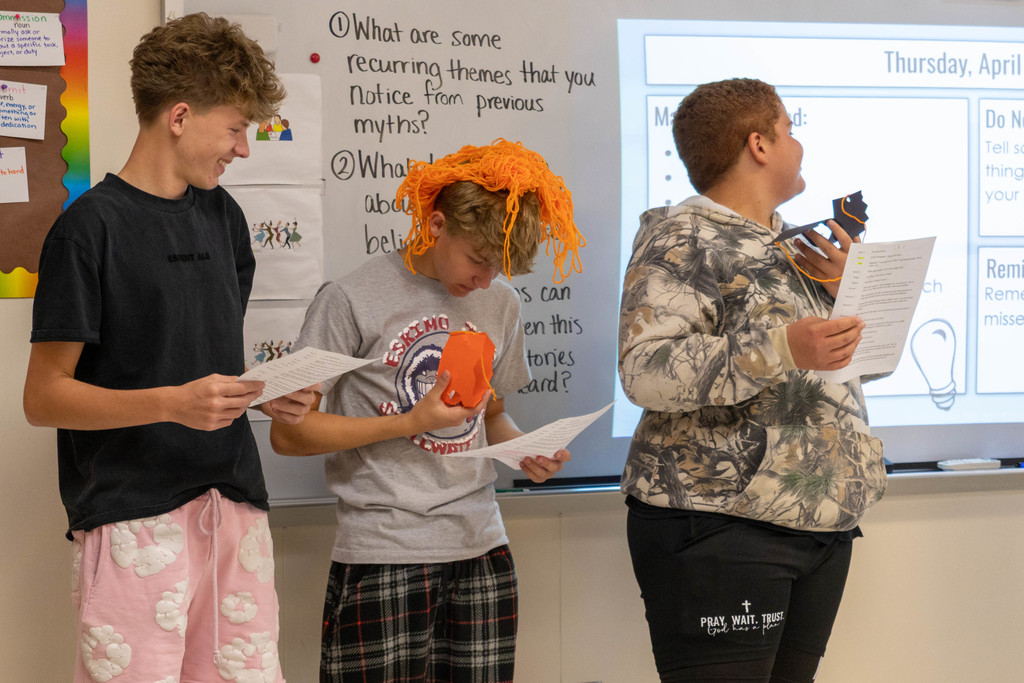 Ottawa Middle School English Class