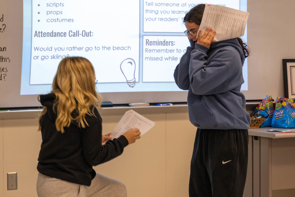 Ottawa Middle School English Class