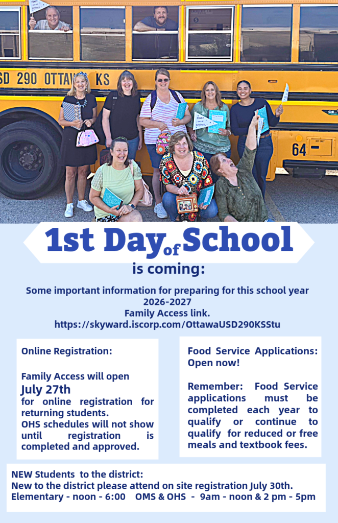 Back to School Information