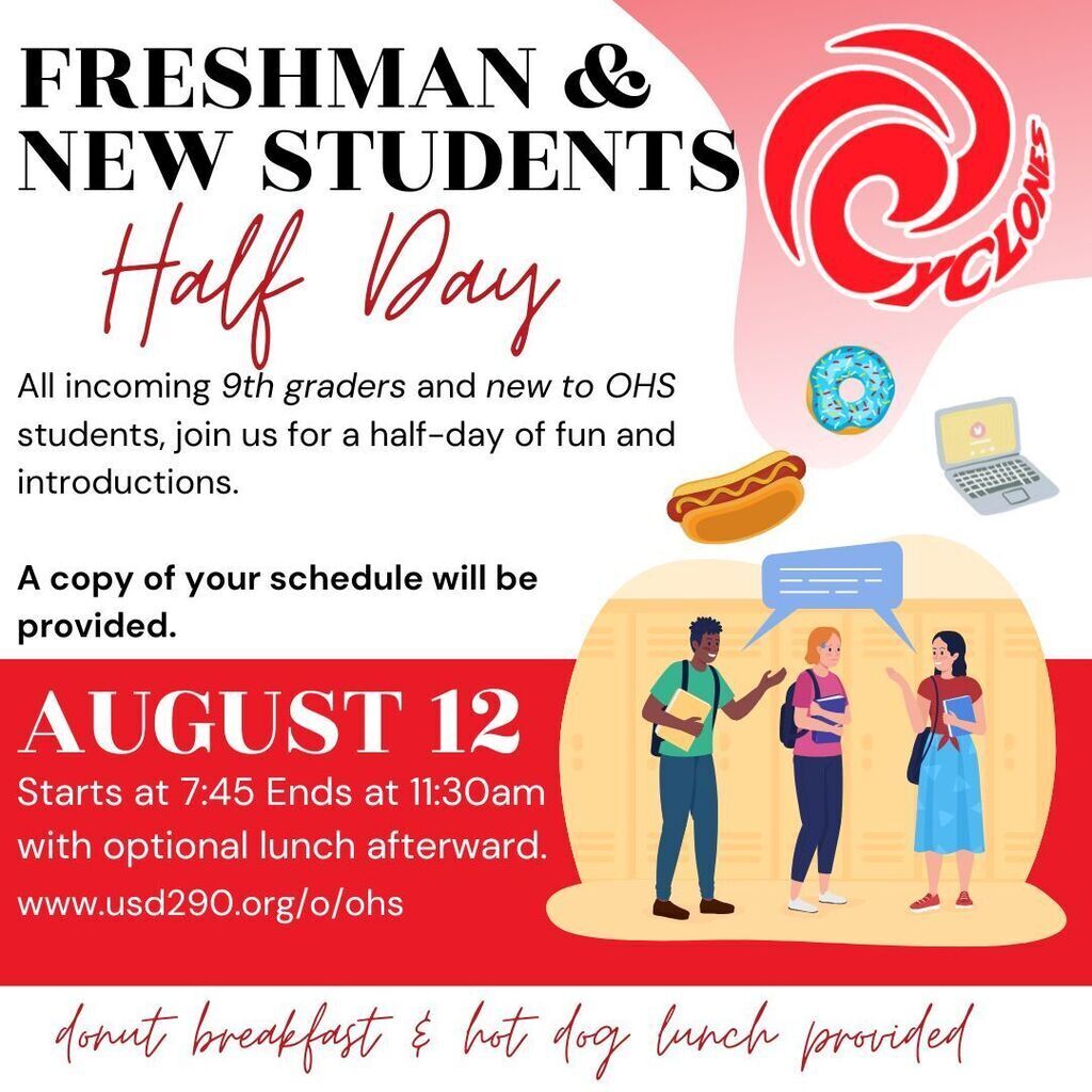 Freshman & New Student Day, 8-12-26