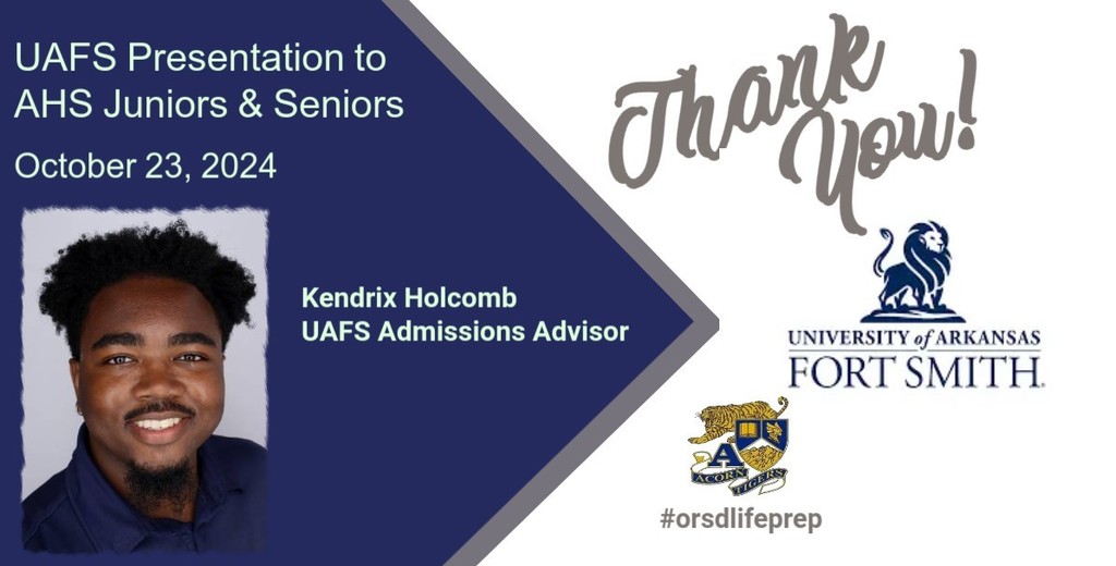 UA Fort Smith Visit to AHS 
