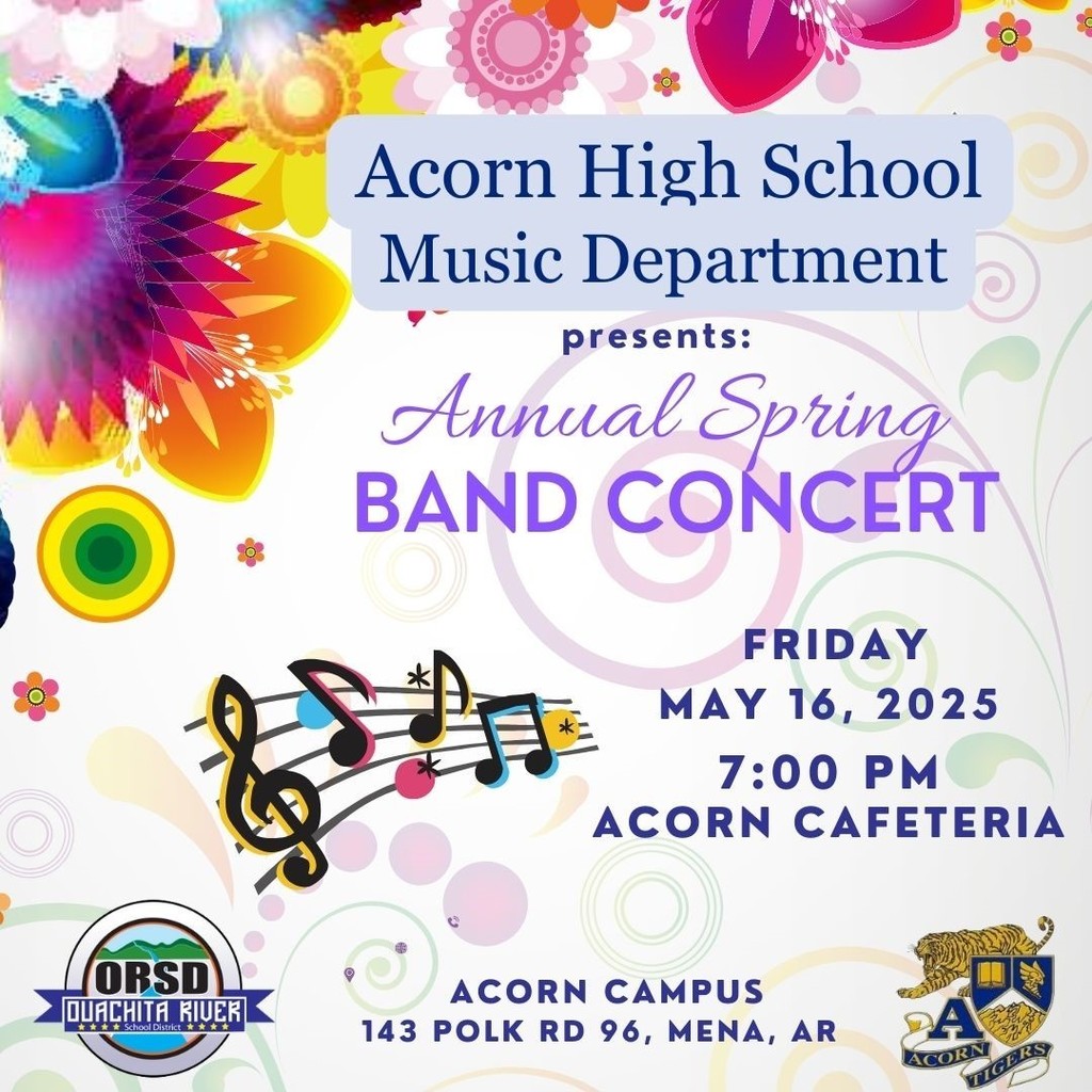 AHS Band Concert - Friday, May 16th - 7:00 PM