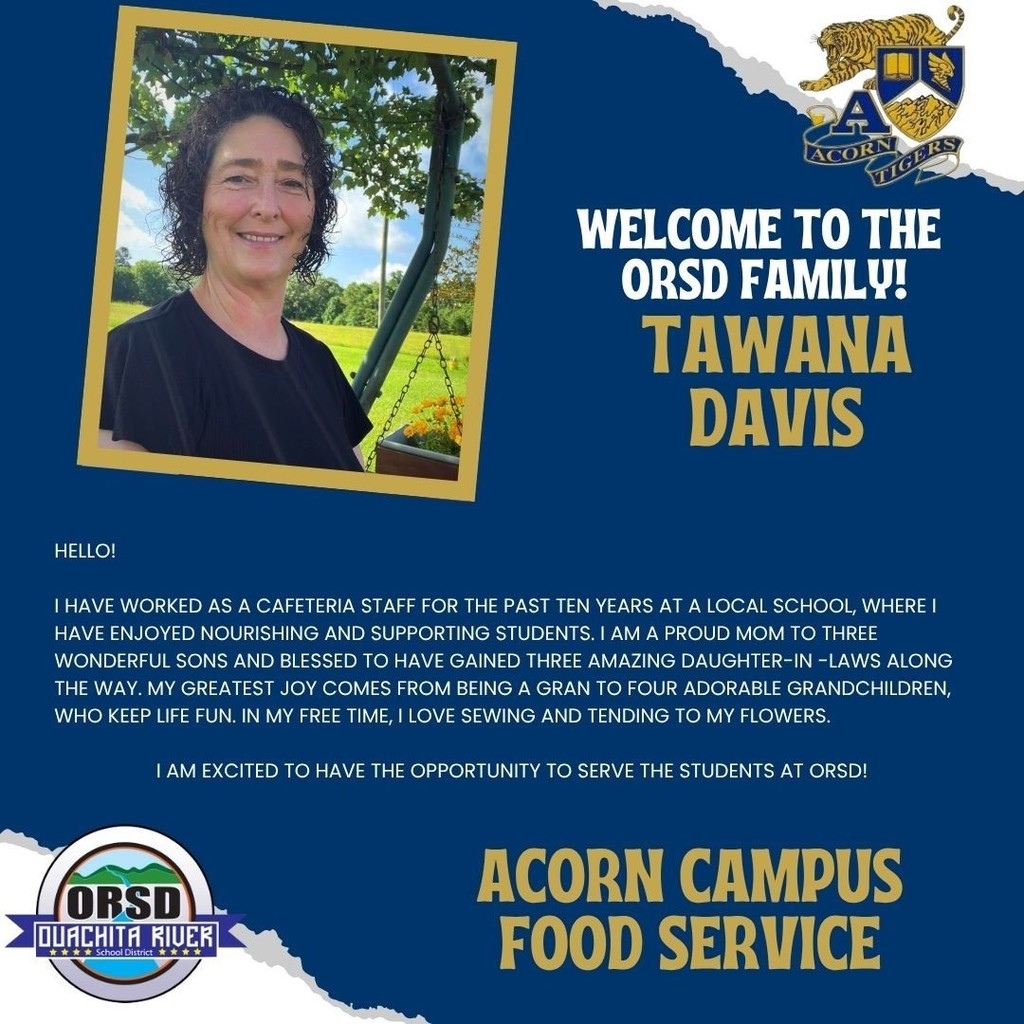 Welcome to the ORSD family, Tawana Davis! #orsdlifeprep