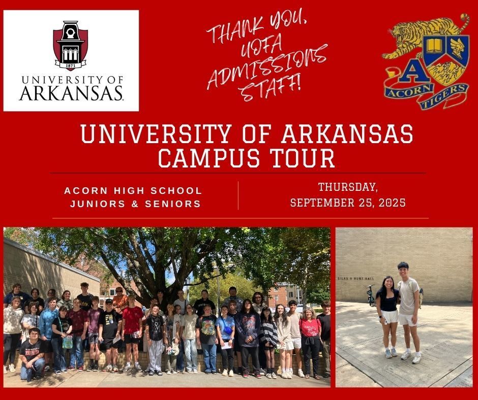 University of Arkansas Campus Tour - 9-25-2025