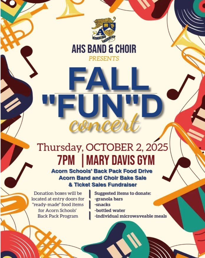 AHS Band and Choir - Fall Fun'd Concert - 10-2-2025