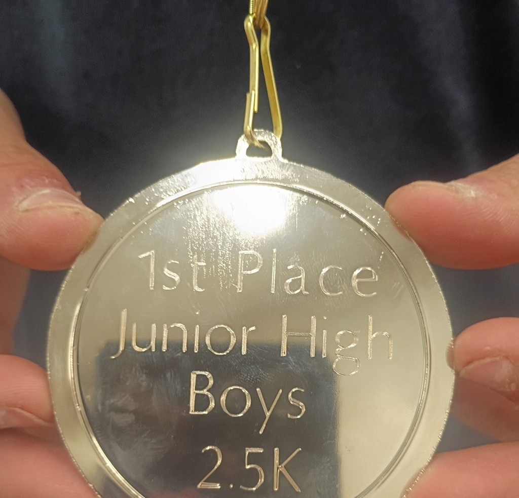 Ryder Willeford - 1st Place JR High Boys 2.5K