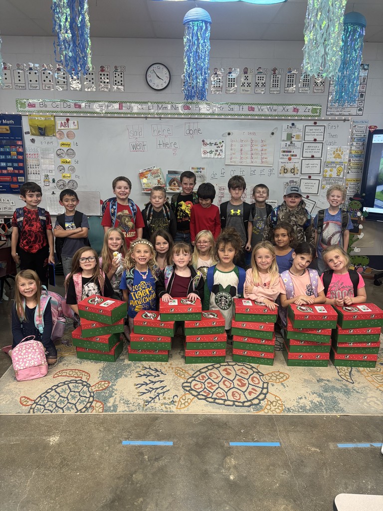Bohlmans class fills boxes for Samaritan's Purse
