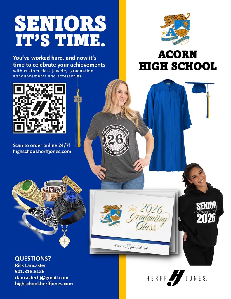 AHS Class of 2026 - Herff Jones Order Form