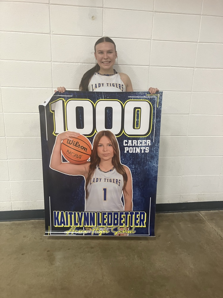 KaitLynn Ledbetter - 1000 career points