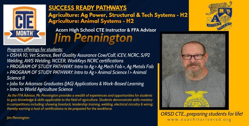 ORSD CTE - Acorn HS - Jim Pennington