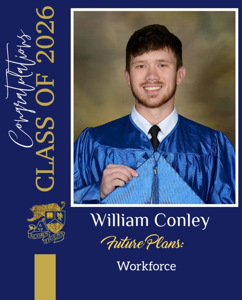 Congratulations, William!