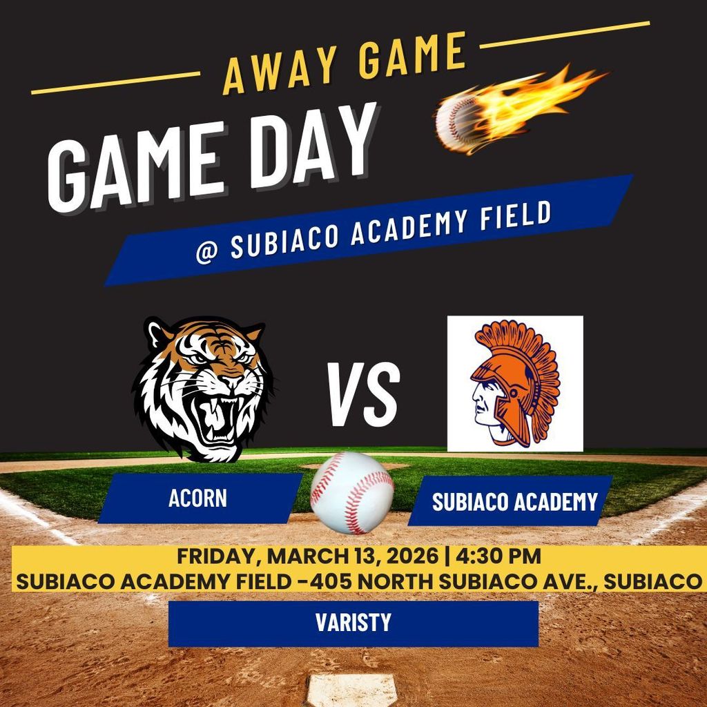 Acorn AWAY Baseball Game 