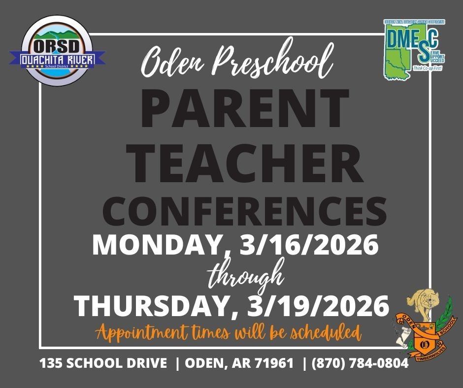 Oden Preschool Parent/Teacher Conferences  
