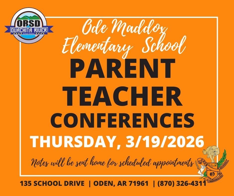 Ode Maddox Elementary Parent Teacher Conferences - 3/19/2026