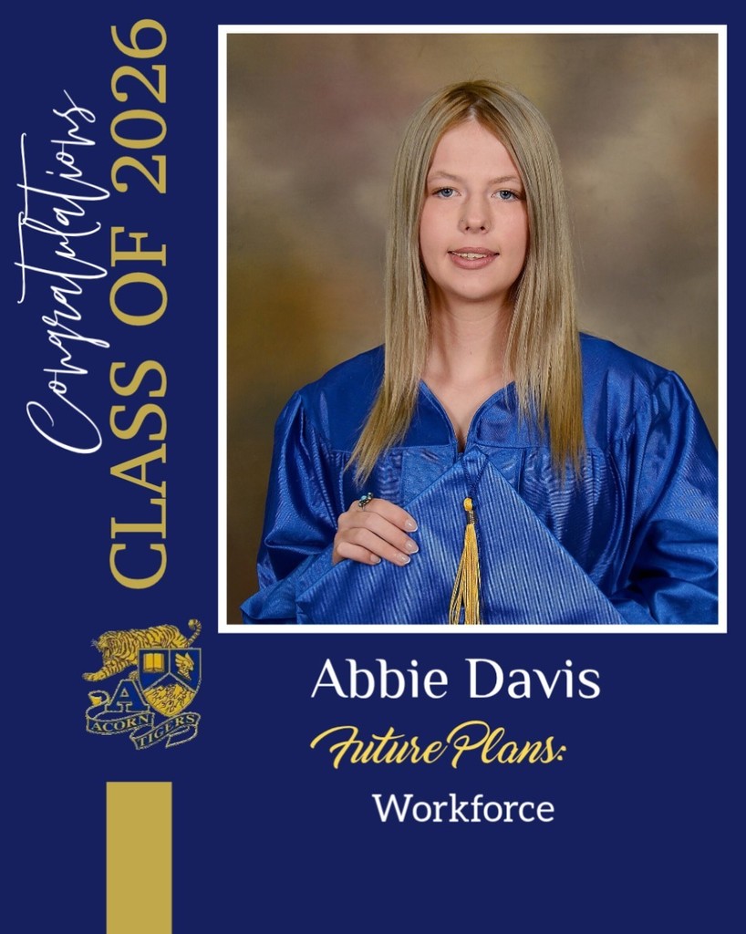 Congratulations, Abbie!