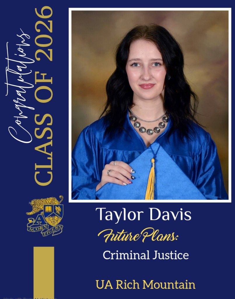 Congratulations, Taylor!