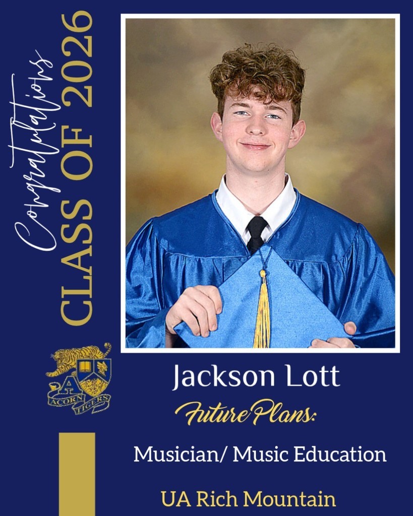 Congratulations, Jackson!