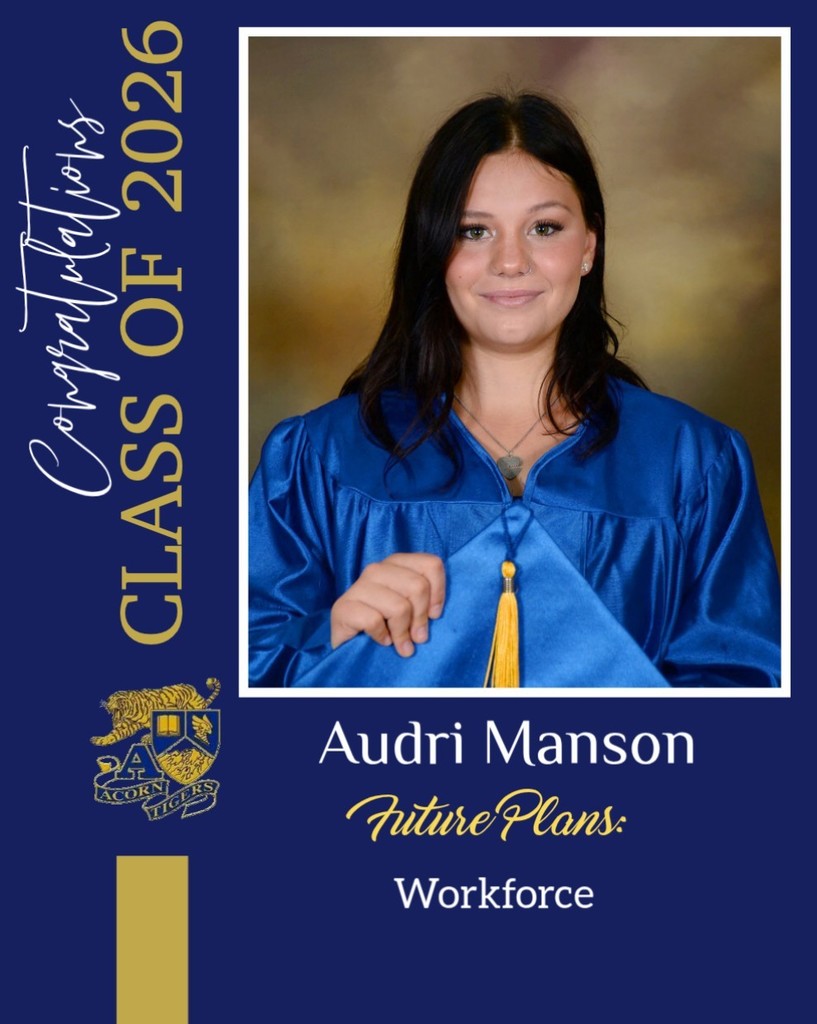 Congratulations, Audri!