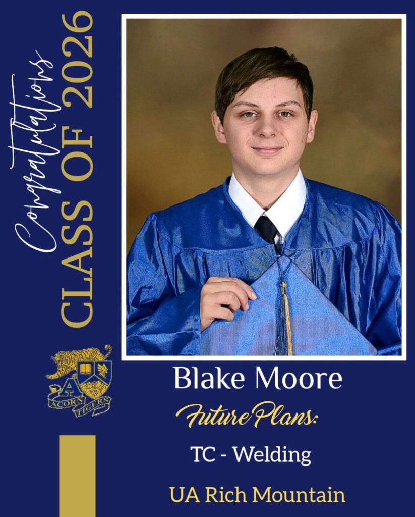 Congratulations, Blake!