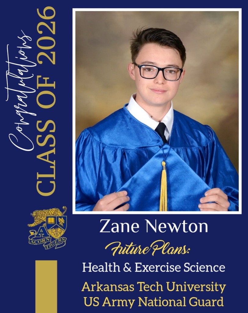 Congratulations, Zane!