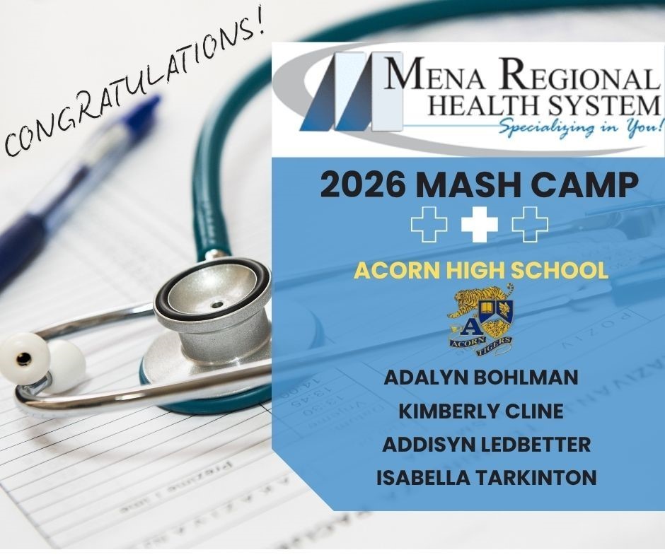 2026 MRHS MASH CAMP - Acorn High School Students 