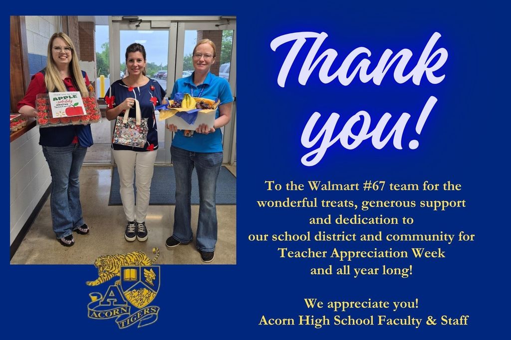 THANK YOU , WalMart! Teacher Appreciation Week 2026