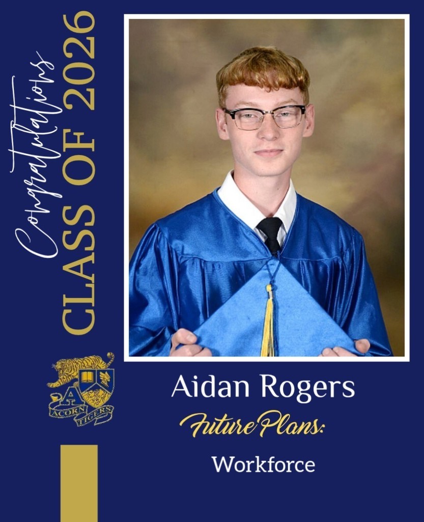 Congratulations, Aidan!