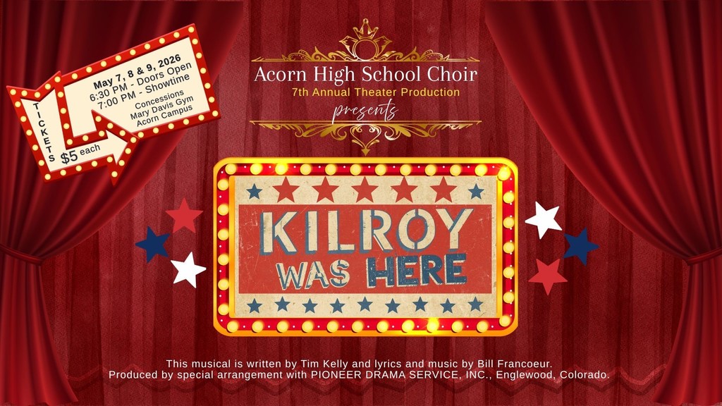 Kilroy Was Here - Saturday, May 9th