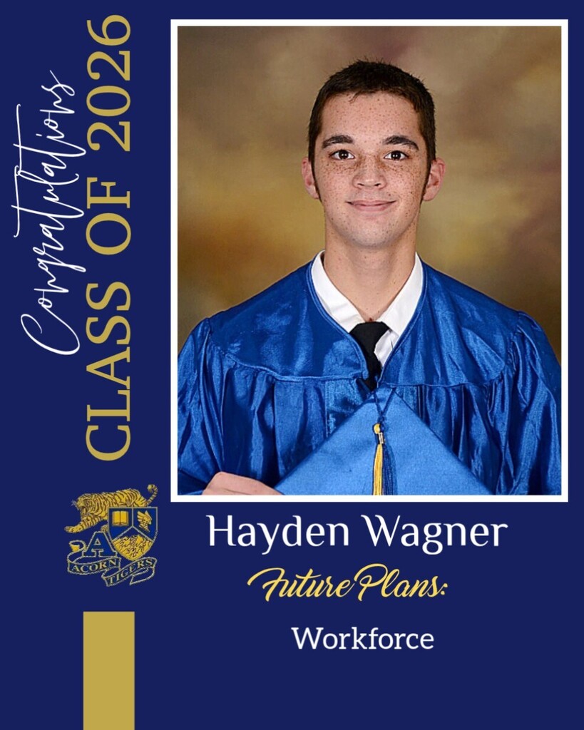 Congratulations, Hayden!