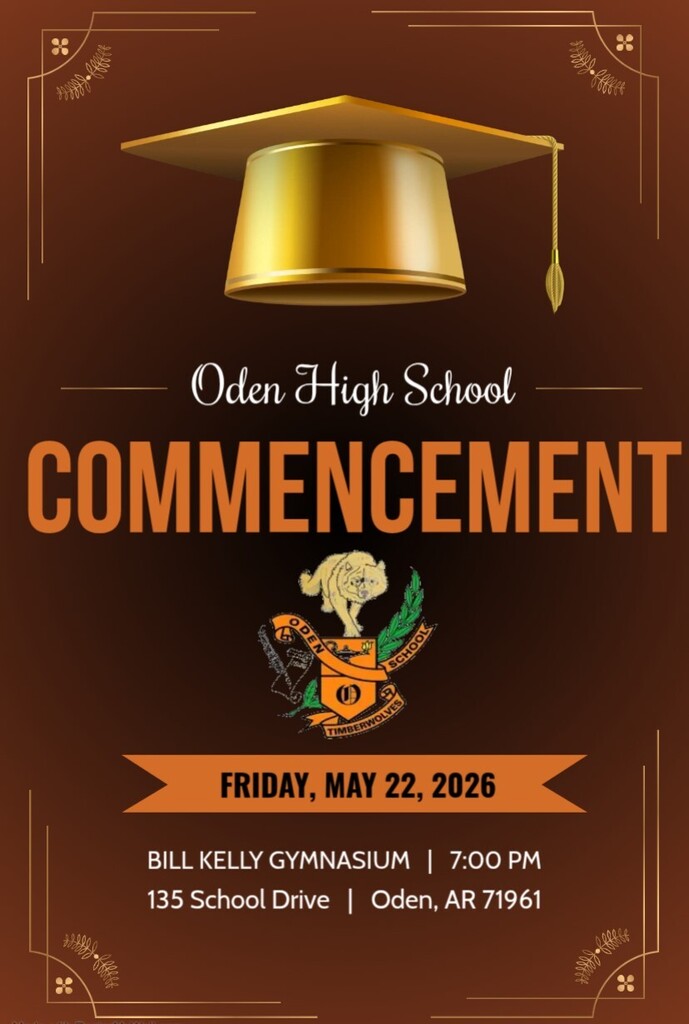 OHS Commencement Ceremony - Friday, May 22, 2026 at 7:00 PM - Billy Kelly Gym