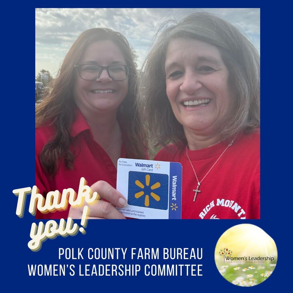 Polk County Farm Bureau Women's Leadership Committee Donation - 8-2026