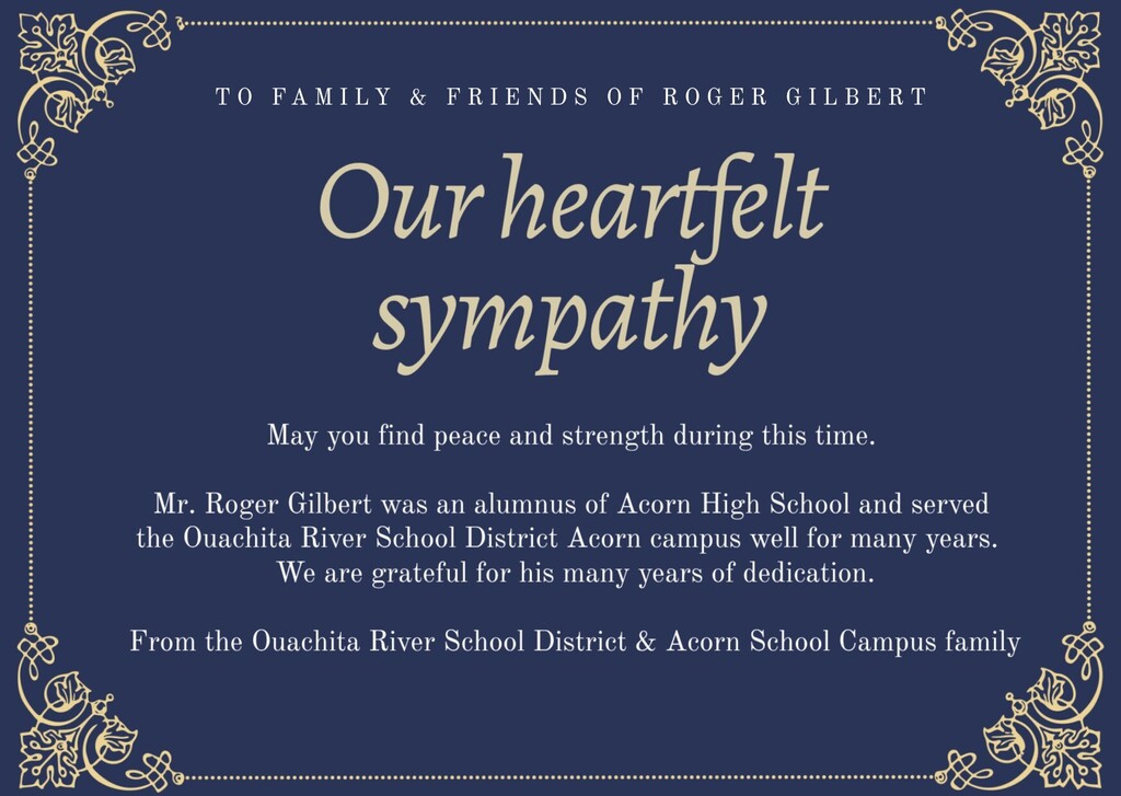 In sympathy - Roger Gilbert