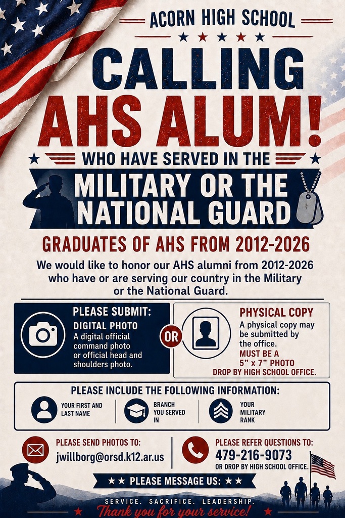 AHS Honoring Military