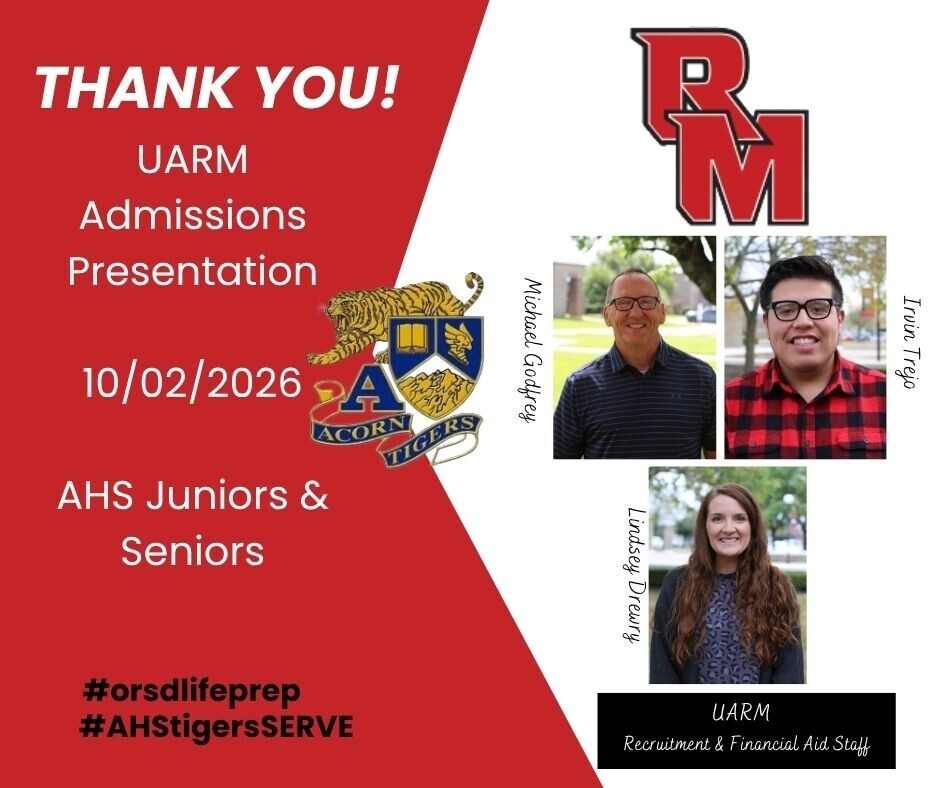 UARM Visit to AHS - 10-02-2026
