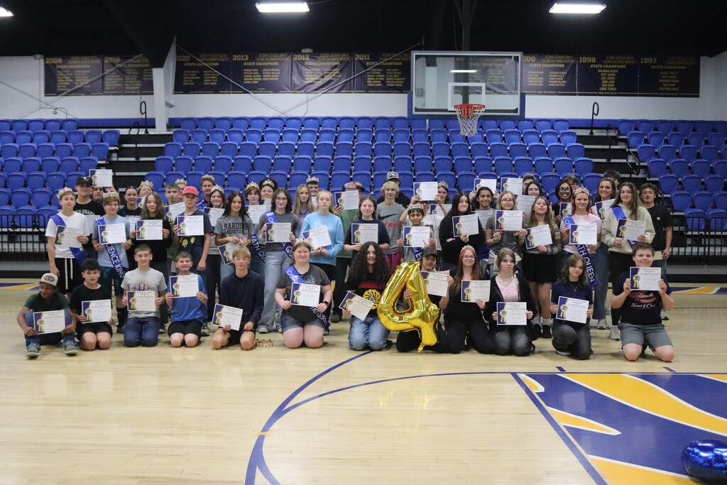 AHS ATLAS Testing Achievement Awards - 4 Scores