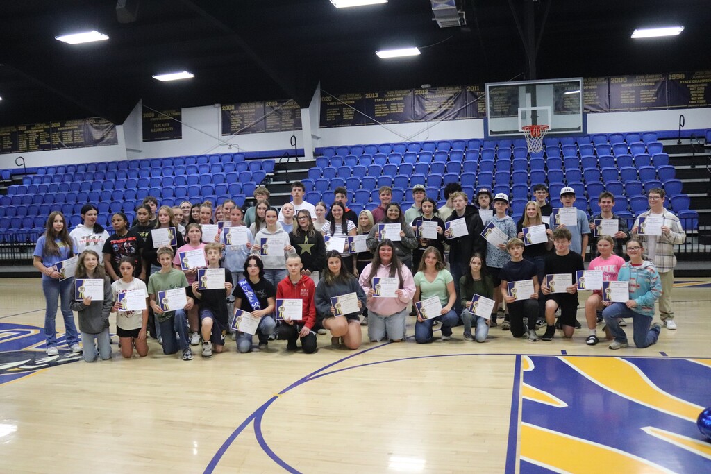 AHS ATLAS Testing Achievement Awards - 3s