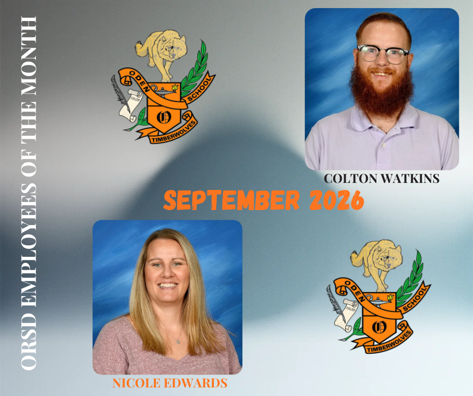 ORSD Employees of the Month - September 2026