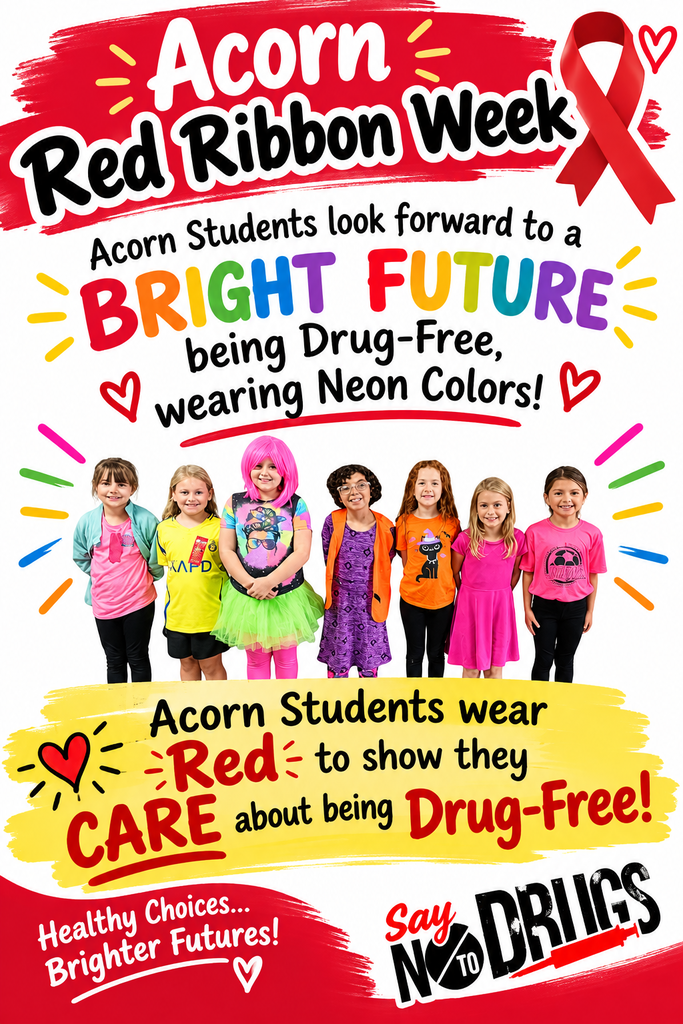 Acorn Red Ribbon Week 2026